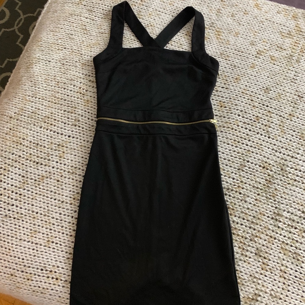 New Topshop Black 2 ways dress size 2